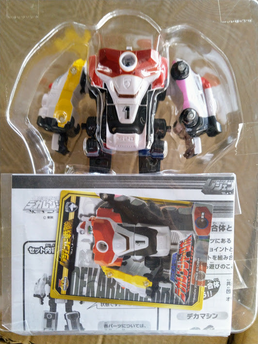 Power Rangers SPD 8 inches Deluxe Delta Squad combine megazord toy