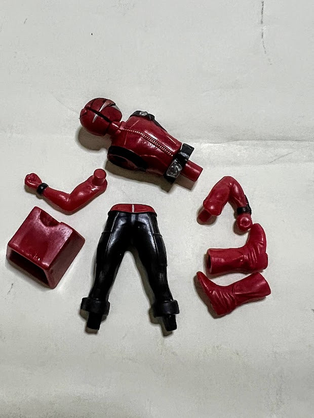 Bandai Power rangers Sentai Go-buster and Megazord mini DX gashapon 4 figures
