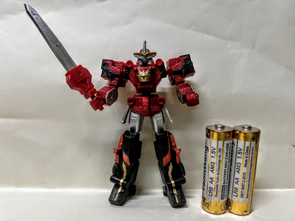Bandai Power rangers Sentai Go-buster and Megazord mini DX gashapon 4 figures