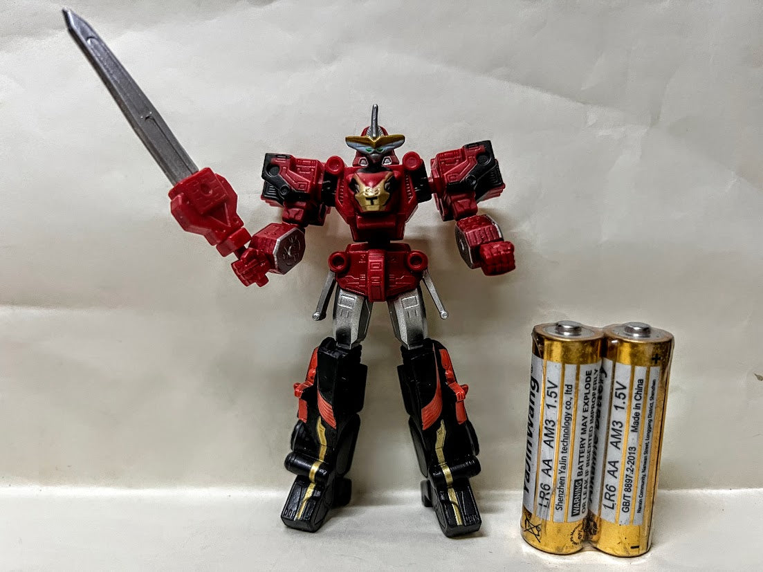 Bandai Power rangers Sentai Go-buster and Megazord mini DX gashapon 4 figures