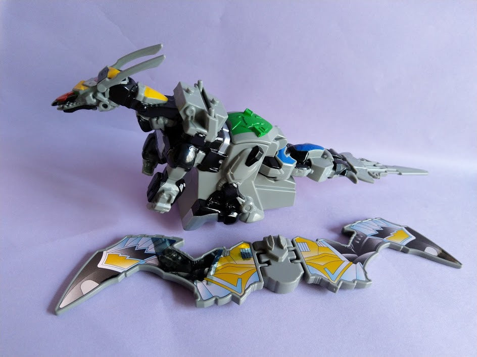 Popy Power Rangers Mystic Force Dragon Combine toy play set 8 inches wing span