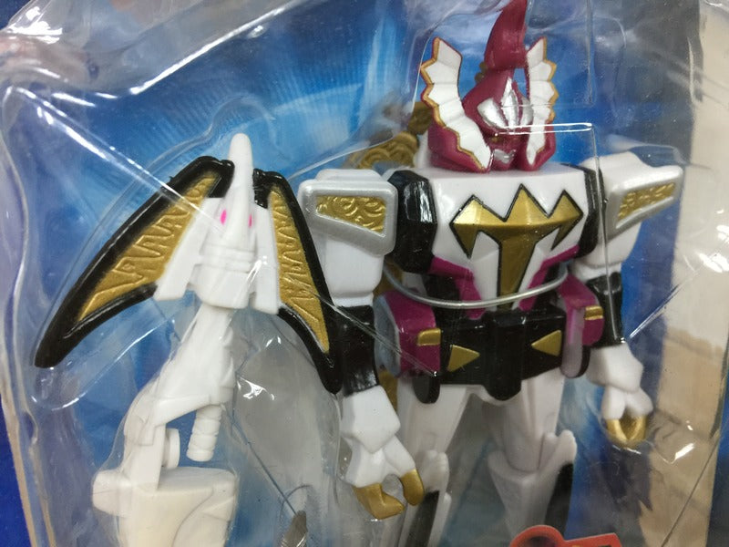Power Rangers Dino Thunder White Stegazord Megazord 5.5 inches action figure