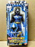 Power rangers Shuriken Sentai Steel - Blue Ninja 6" action figure w sound