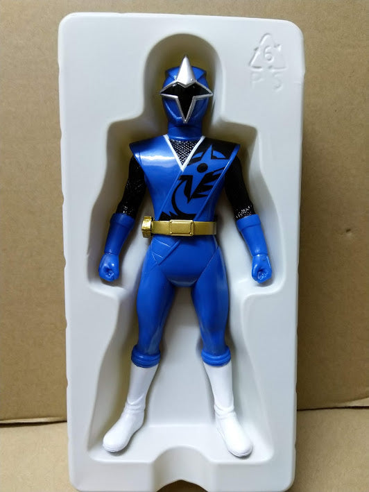 Power rangers Shuriken Sentai Steel - Blue Ninja 6" action figure w sound