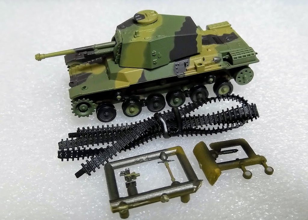 Precise 1/72 WW II Japanese Imperial army Japan Type 3 Chi-Nu tank 75mm Gun Tan
