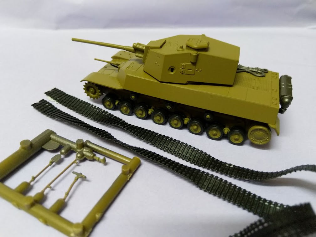 Precise 1/72 WW II Imperial Japanese army tank Type 5 Chi-Ri medium tank kit