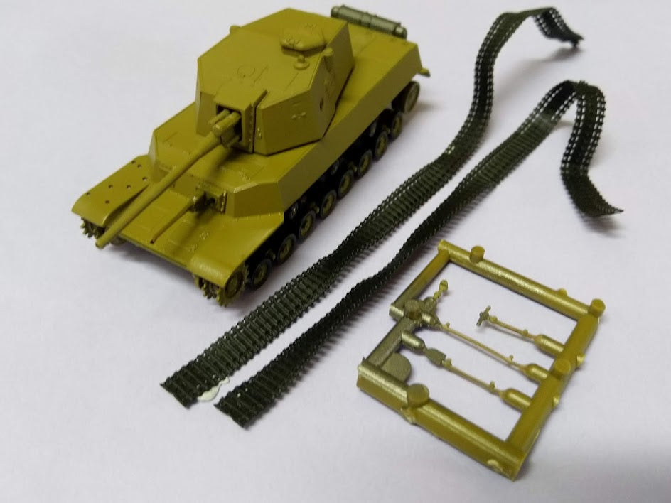 Precise 1/72 WW II Imperial Japanese army tank Type 5 Chi-Ri medium tank kit