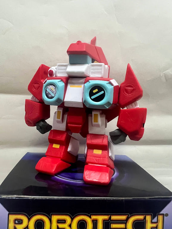 Toynami Robotech Super Blind Box Q Figure Veritech Rook Bartley Alpha VFA-6Z Red
