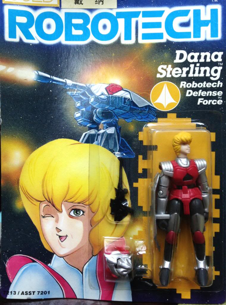 ROBOTECH Macross Harmony Gold Action Figure Dana Sterling pilot RARE
