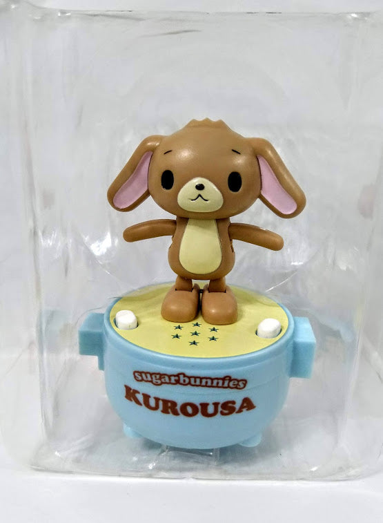 Sanrio Sugar Bunnies Music Dancing figure Kuro USA sound effect Grandpa's clock