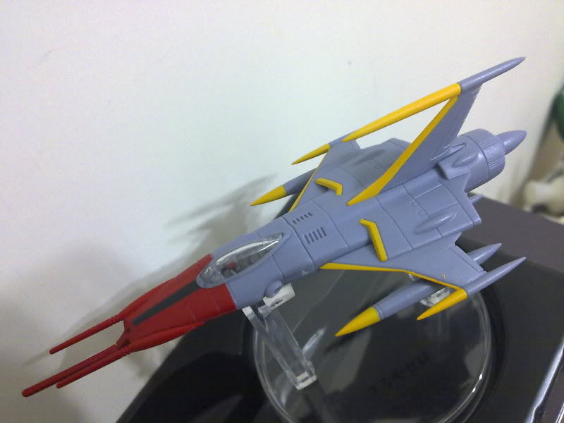 Star blazers mechanics - EDF Cosmo Zero space fighter 5 inches display model
