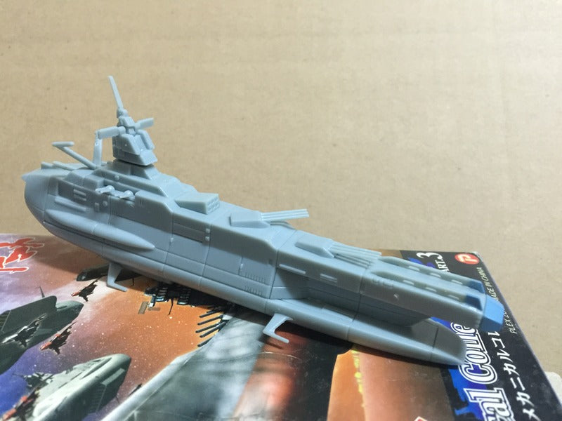 Star Blazers Mecha Collection - EDF General Cruiser model kit normal mode