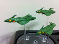 Star Blazers Mecha Collection - Camilas High Speed Destroyers diorama set NO BOX
