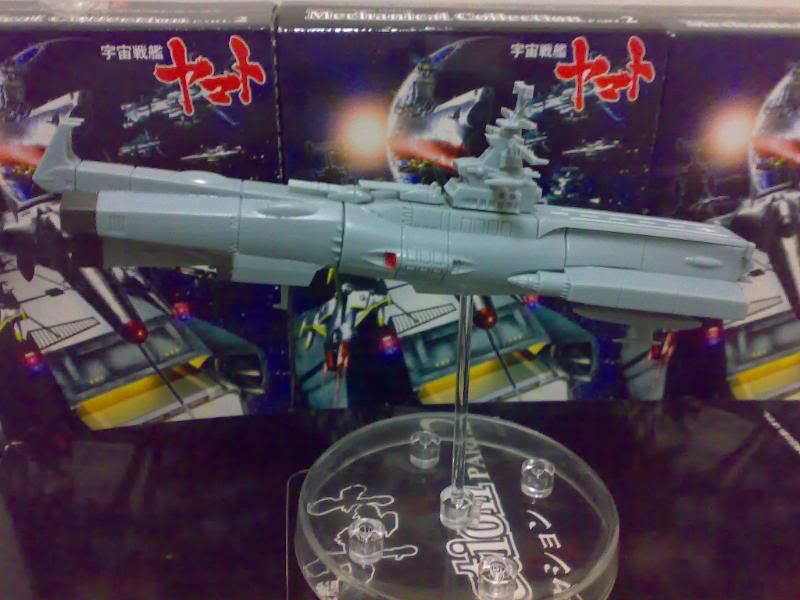 Star Blazers Mecha Collection EDF Battle Aircraft Carrier display model kit