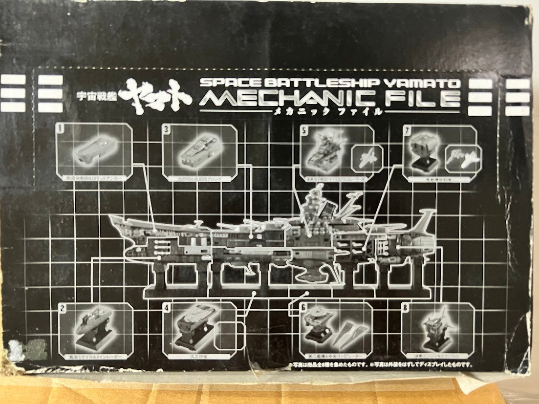 Star Blazers Mechanic file Yamato Battleship Argo battleship detail Model Kit