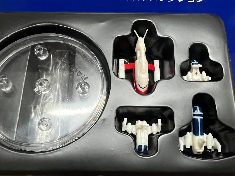 Star Blazers Mecha Collection EDF Ambulance set painted mini model kit