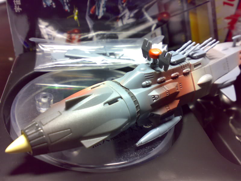 Star Blazers Mecha Collection EDF large unmanned battleship SP color model kit