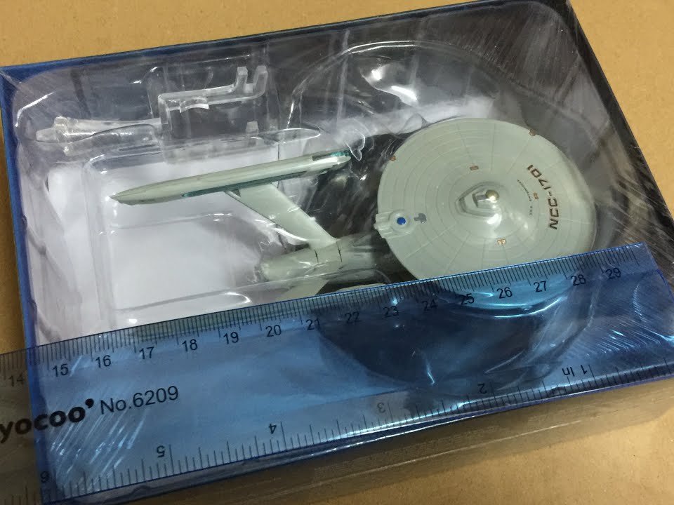 Star trek -Enterprise Space Cruiser NC-1007 Semi-diecast model 5 inches