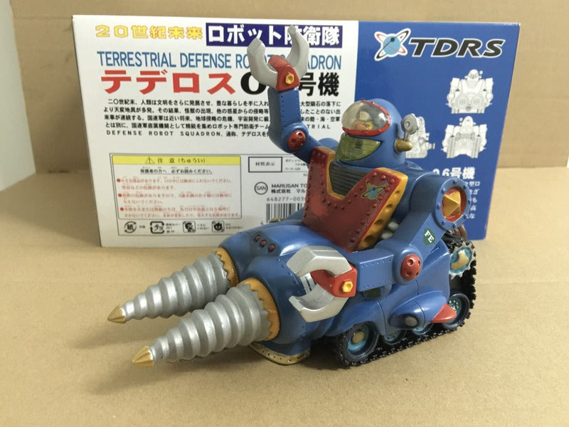 SAN Classic Terrestrail defense robot squadron no. 6 static figure 6 inches long