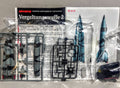 Takara 1:144 Famous plane 3 Aircraft kit Luftwaffe V2 A9 Rocket (no light func)