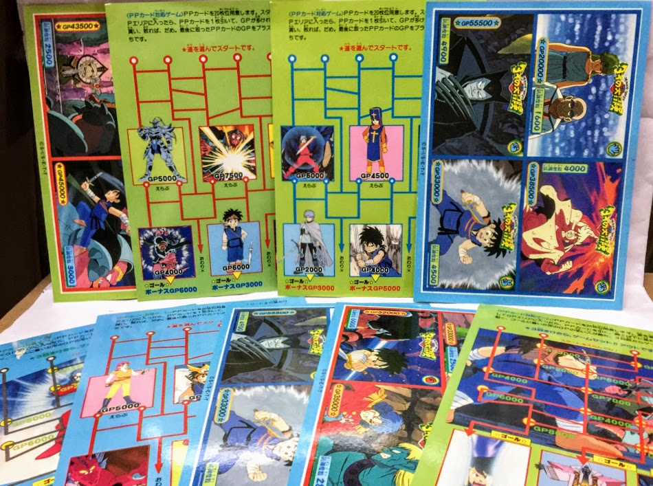 Takara Dragon Quest Dai's Adventure game cards 20+1 Big Card sets Akira Toriyama (Randomly select 1 set)