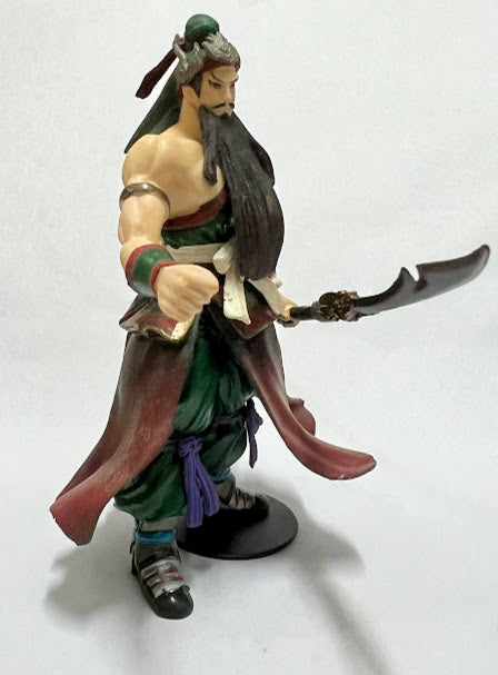 Three Kingdom Romance Warrior hero - Tiger Generals of Shu  1:18 Guan Yu figure