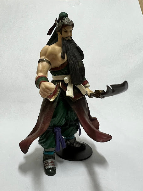 Three Kingdom Romance Warrior hero - Tiger Generals of Shu  1:18 Guan Yu figure