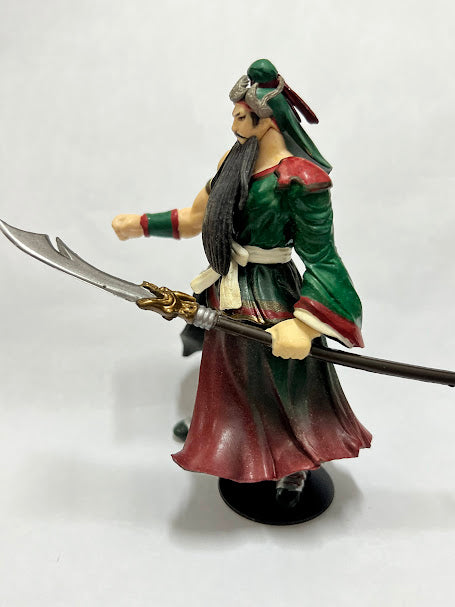 Three Kingdom Romance Warrior hero - Tiger Generals of Shu  1:18 Guan Yu figure