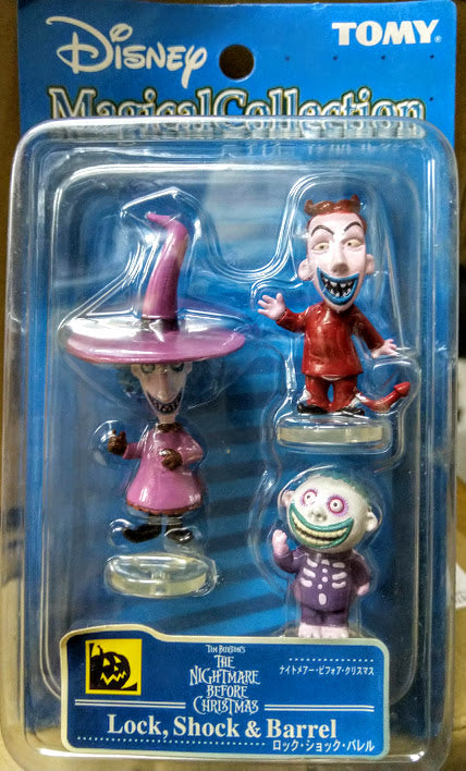 Tomy Disney Magical collection figures Nightmare b4 Christmas Lock Shock Barrel