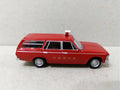 Tomytec 1/80 HO scale model car 80s-Toyota Crown Wagon Japan Fire Department