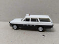 Tomytec 1/80 HO scale model car 80s - Toyota Crown Wagon Police Department
