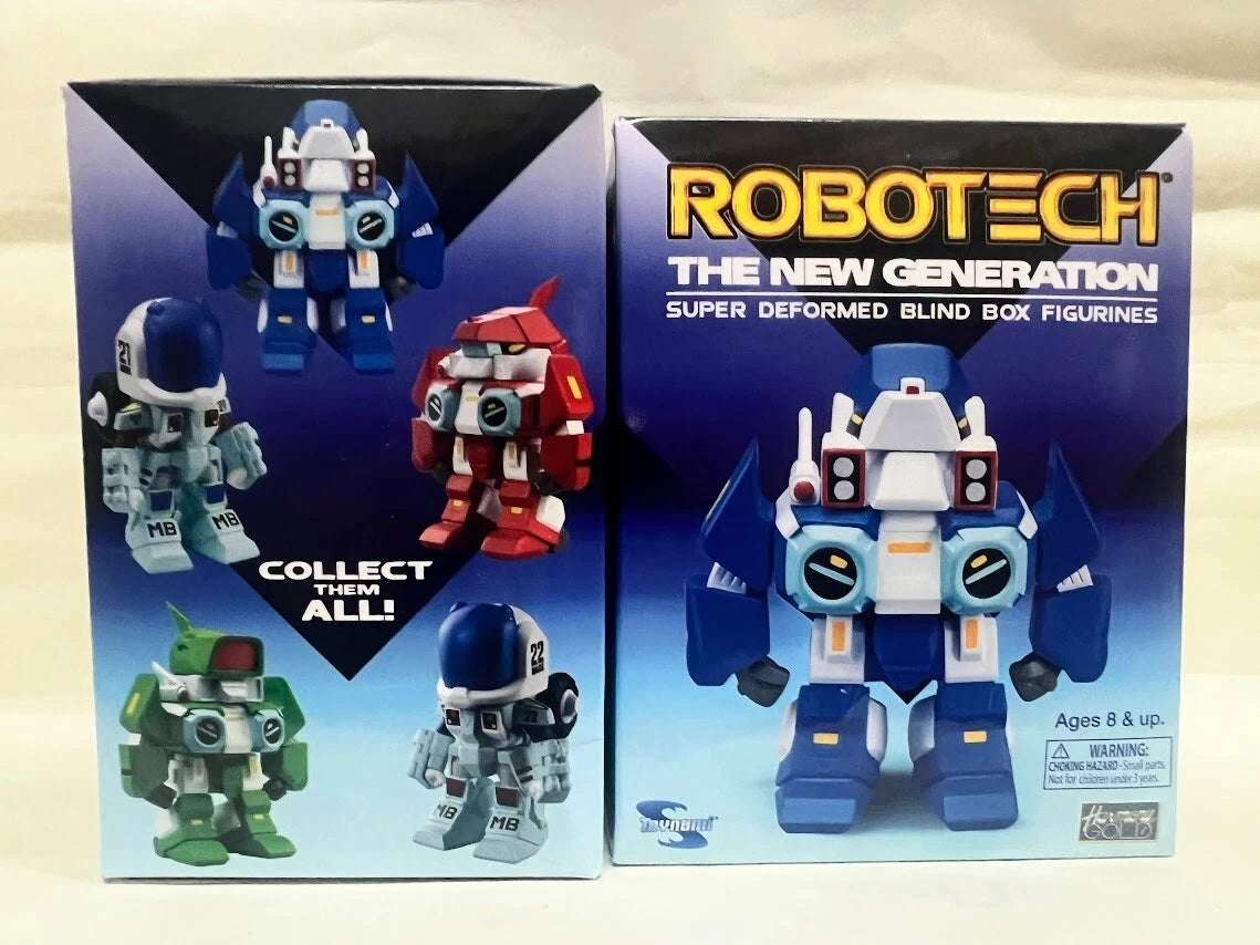 Toynami Robotech Veritech Super Blind Box Q Figure - Pilot 22 Rand Armor Suit