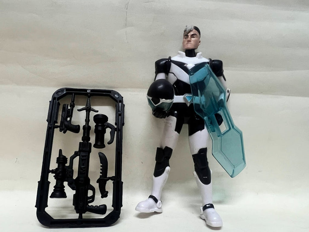 Voltron action figure - Black Lion Pilot Takashi "Shiro" Shirogane Loose Pack