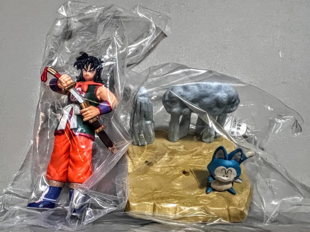 Bandai Dragon Ball action figure set - Yumcha 5 inches figure with Puar 