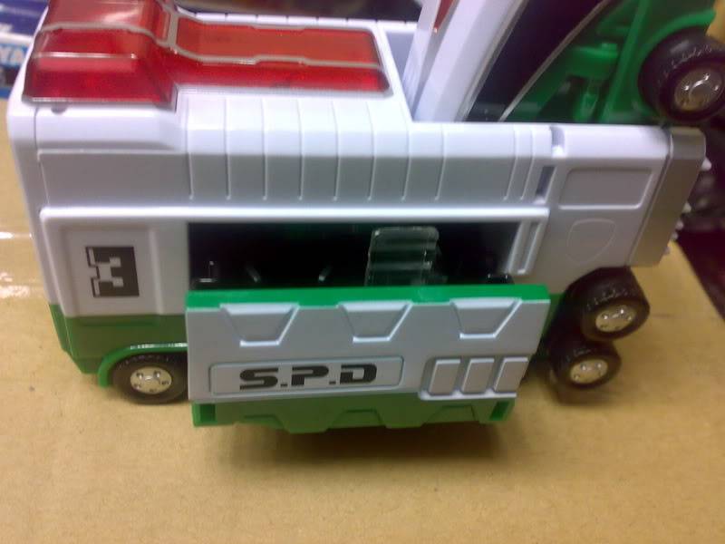 Power Rangers Super Sentai SPD Green Runner Patrol Car Rare