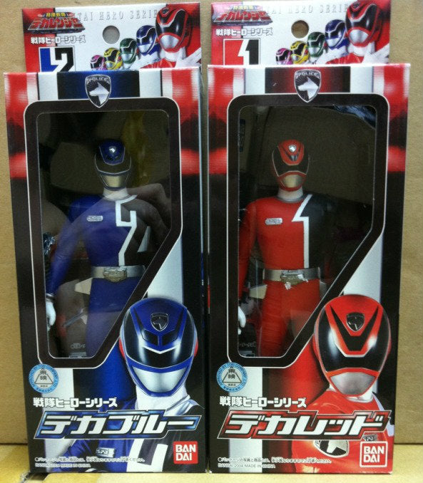 Power Rangers - SPD force Red 1 & Blue 2  ranger 6 inches action figure