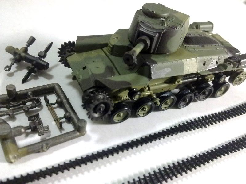 Precise 1/72 WW II Japanese army tank Type 97 Chi-Ha medium tank short gun 120mm