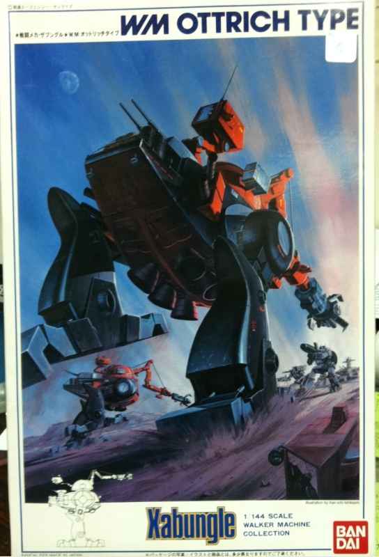Bandai 1/144 Walker Machine WM Xabungle - war machine Ottrich type model kit